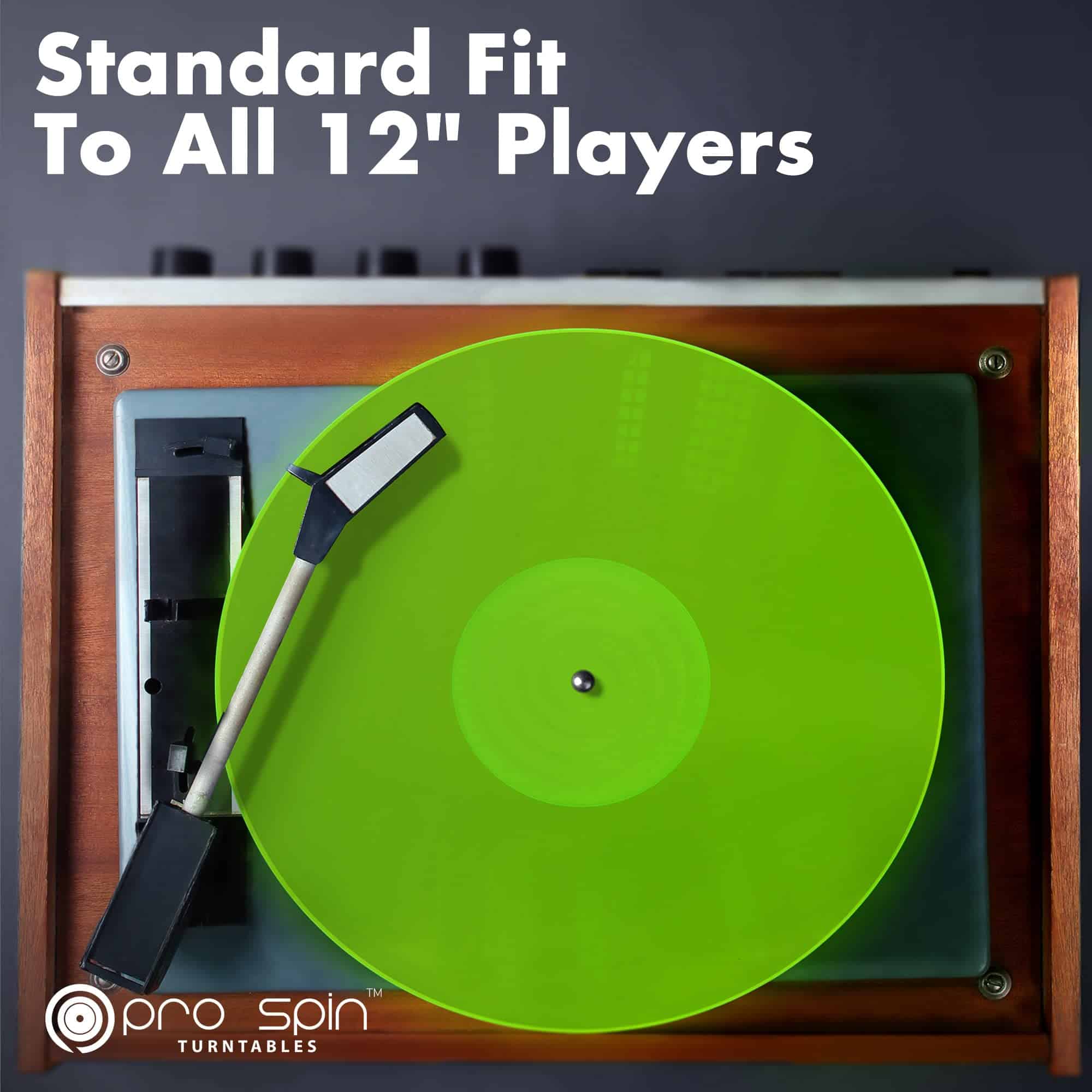 PRO SPIN Tapete Giratorio de Acrílico con Resplandor Verde - Imagen 6