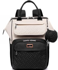 BabbleRoo Mochila de pañales, bolsa de cambio multifunción