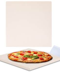 Piedra para Pizza Waykea 10”x10.4”x0.5” para Horno Tostador