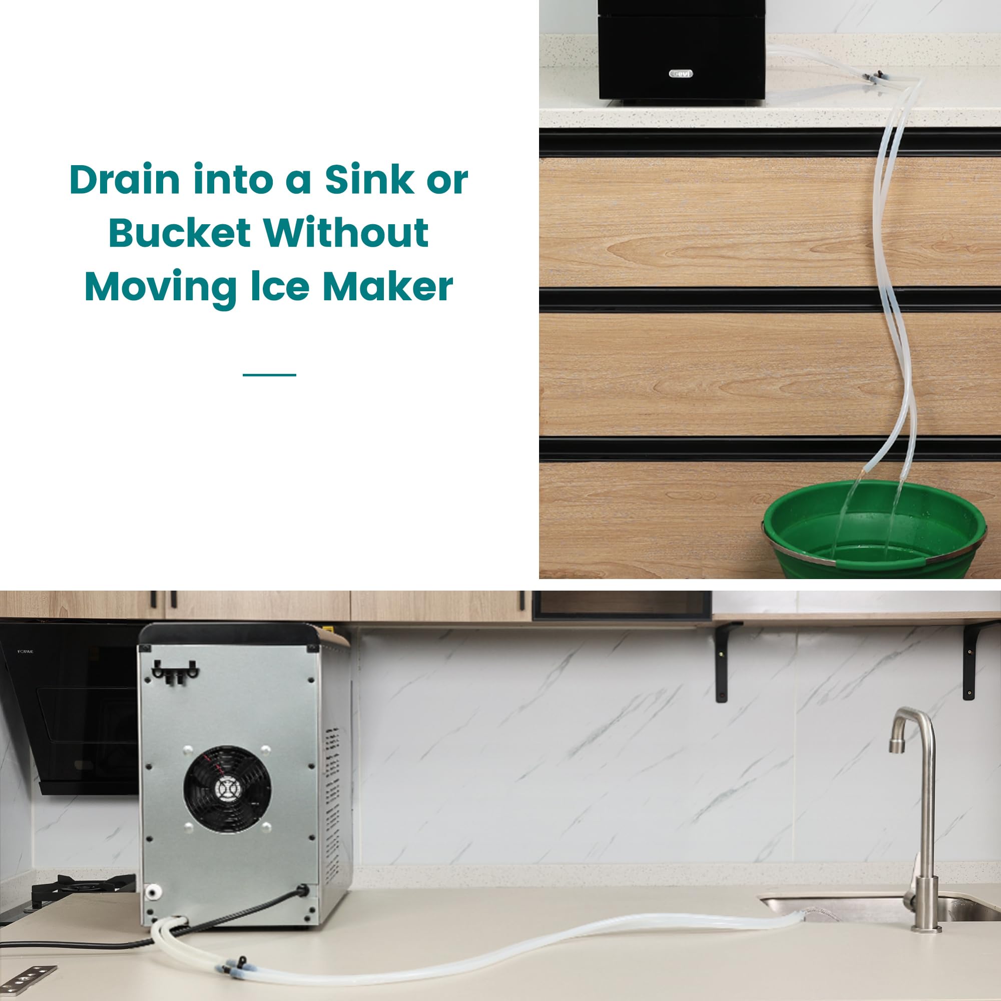 Extensión de Manguera de Drenaje Doméstica Gevi para - Imagen 3