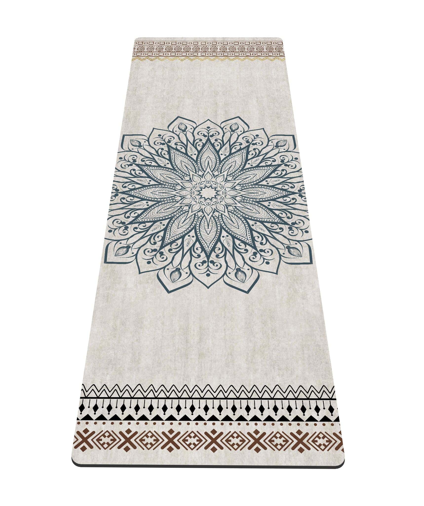 Tapete de Yoga estampado extra grueso nuveti TPE - de suelo