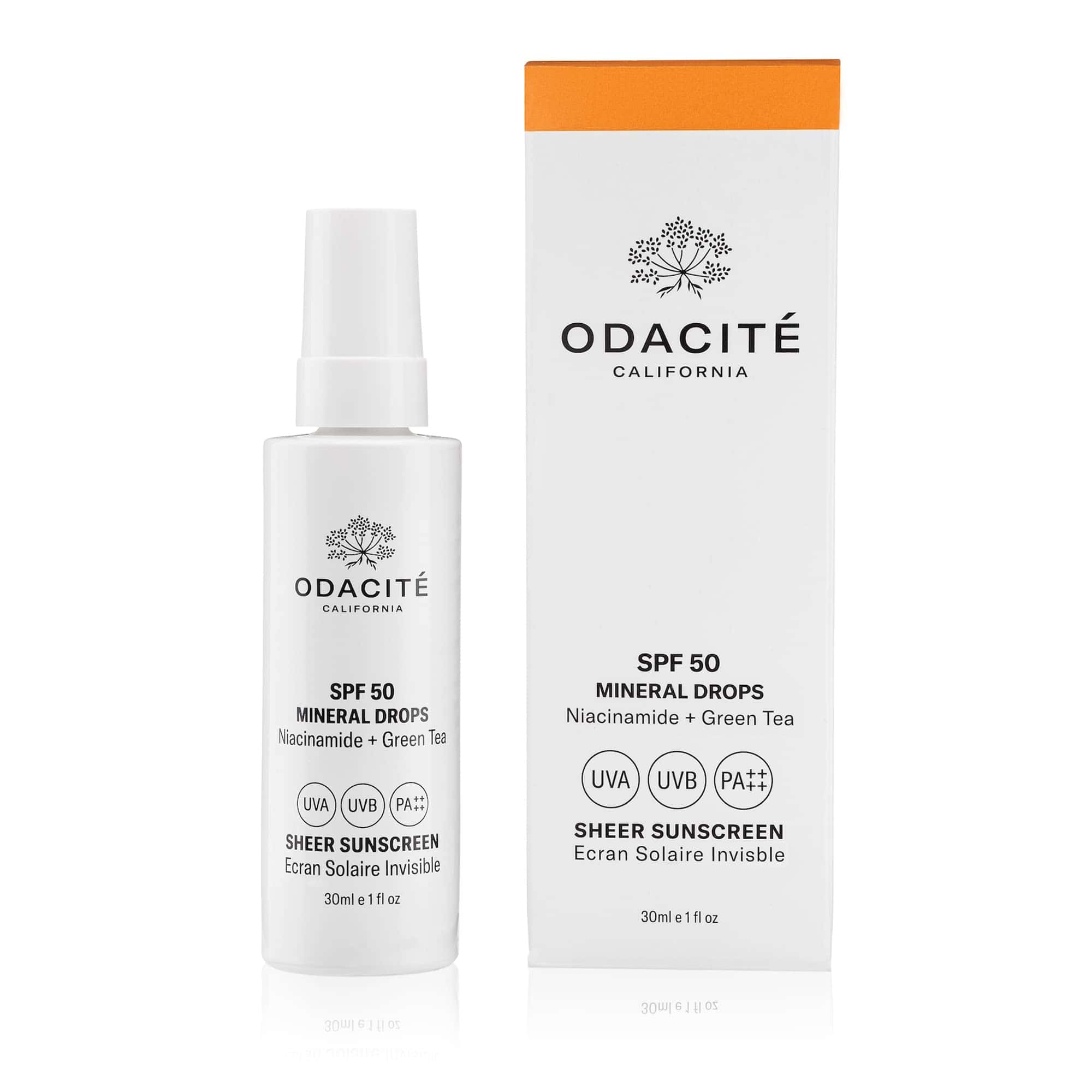 Odacite SPF 50 Mineral Drops Protector Solar, 30 ml