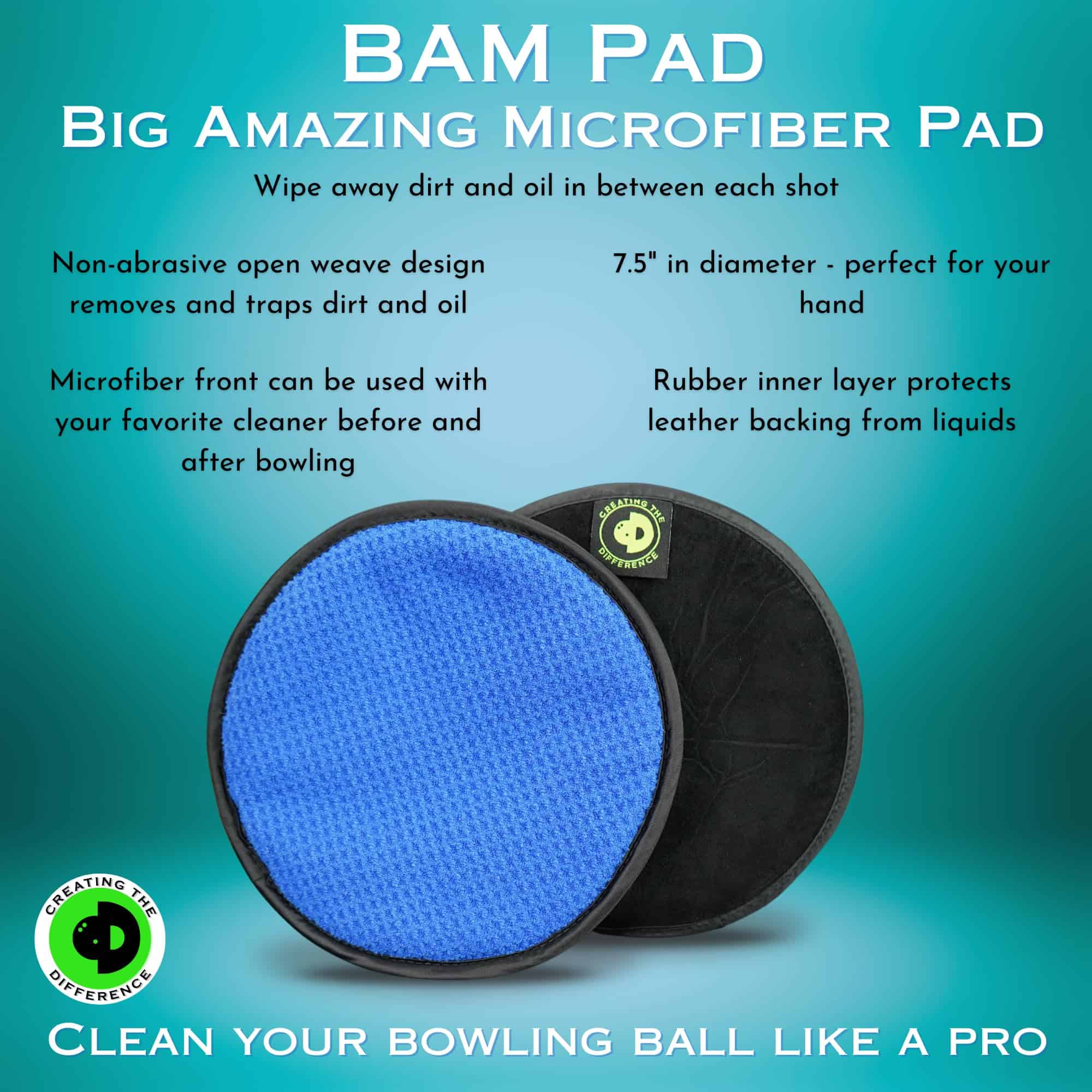 Pad Microfibra para Bola de Bowling de Creating the - Imagen 3