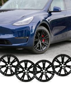 Tapacubos Mayde de 19 pulgadas para Tesla Model Y -Negro Mat