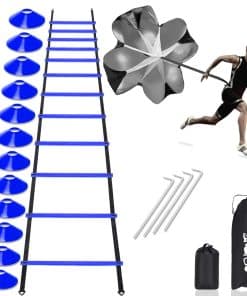 Set de Entrenamiento de Escalera de Velocidad y Agilidad