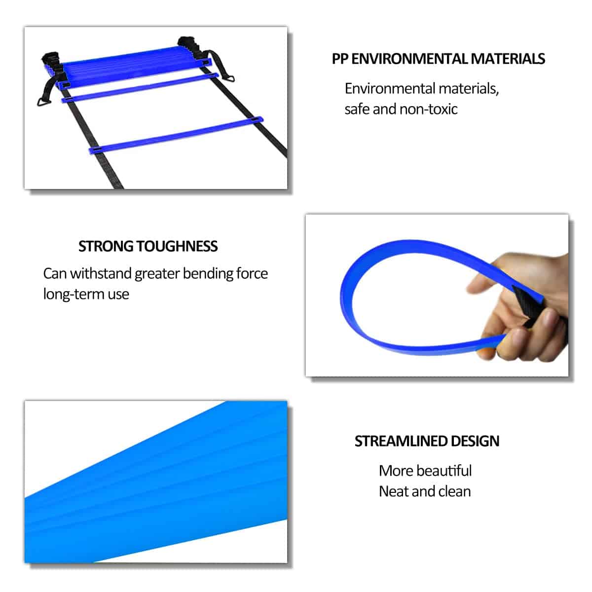 Set de Entrenamiento de Escalera de Velocidad y Agilidad - Imagen 4