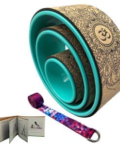 Aozora Yoga Wheel 13" con Guía Detallada de Libro Paso a