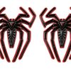 Emblemas de Araña Calcomanías para Coche 3D (2 Piezas)