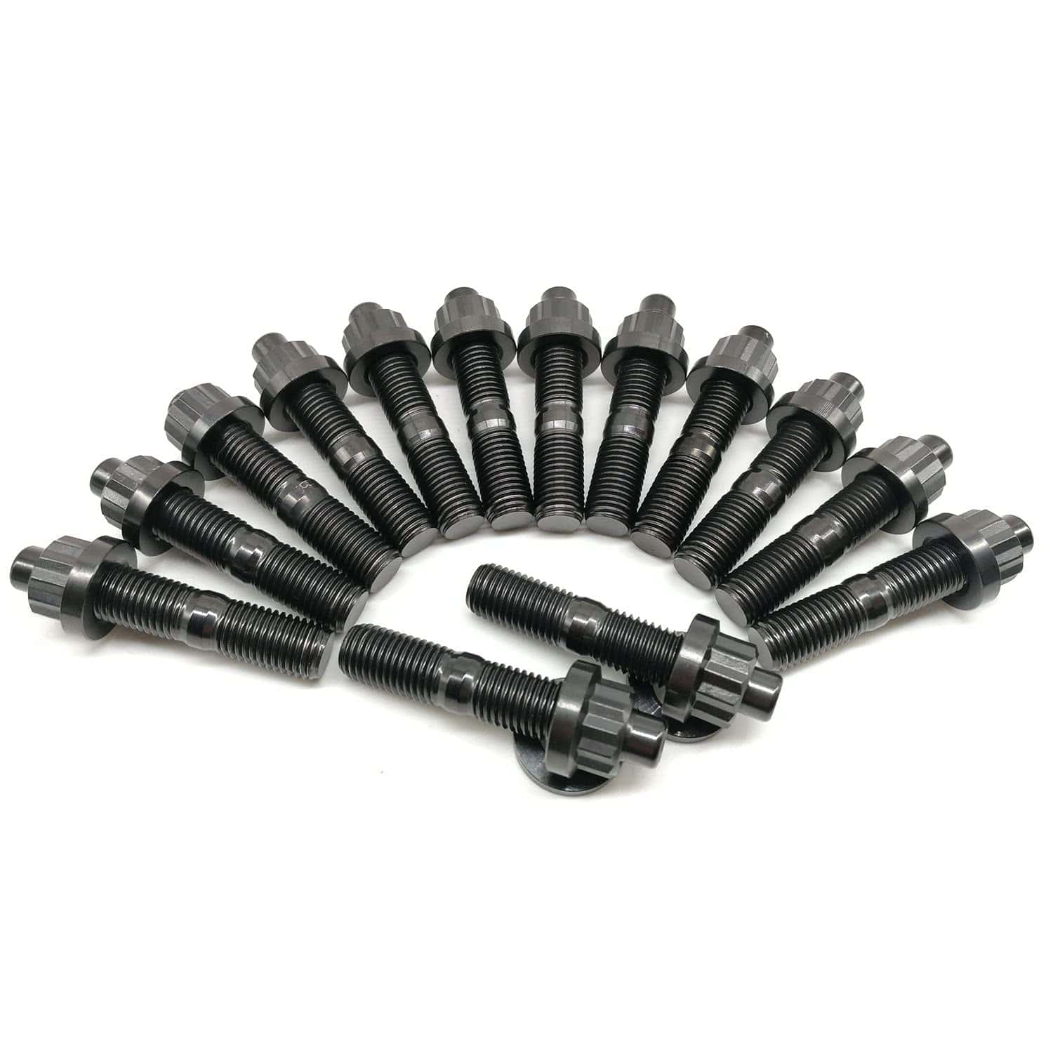 Kit de Perno de Tornillo de Colector de Escape de Titanio