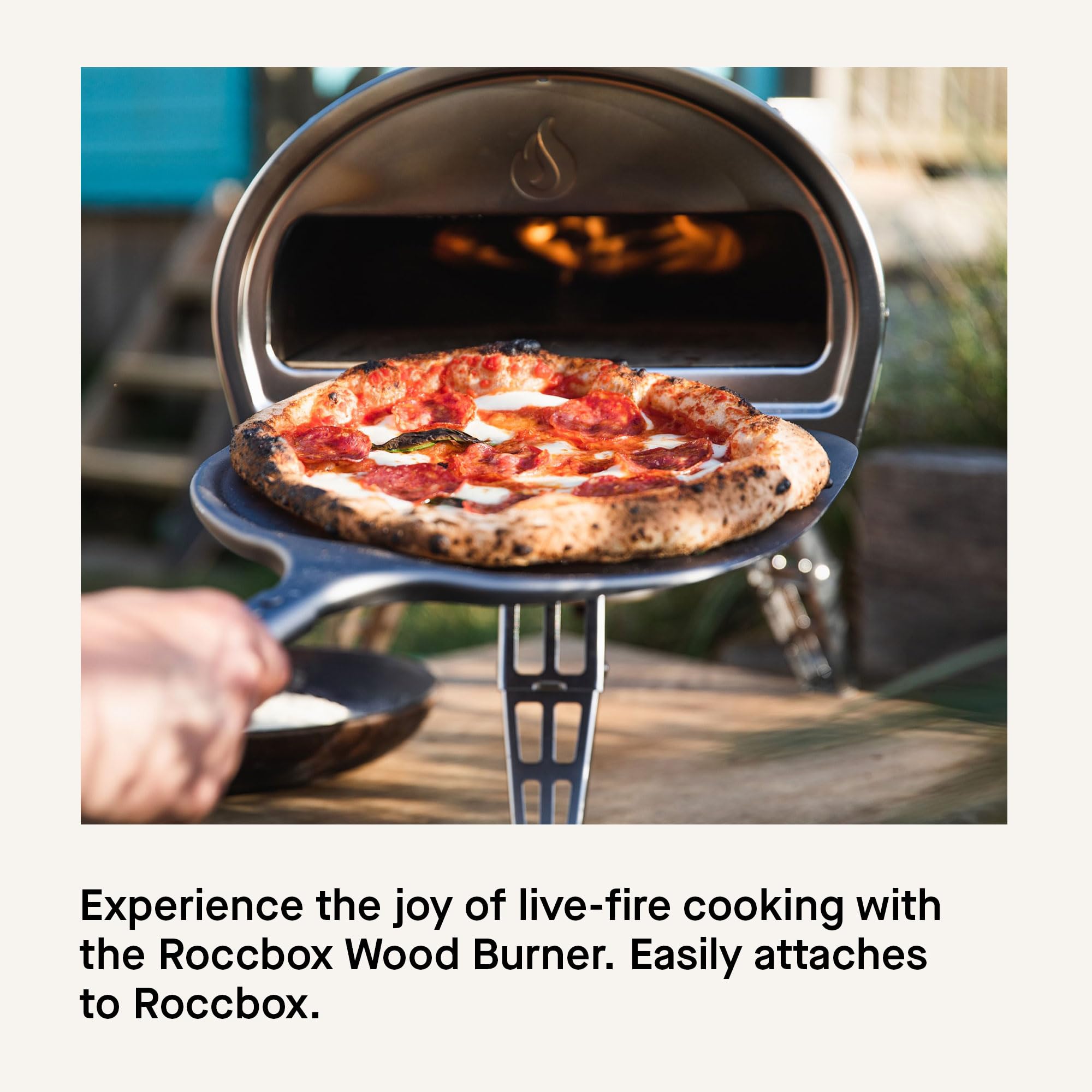 Gozney Roccbox Wood Burner 2.0 for Roccbox Portable Pizza - Imagen 4