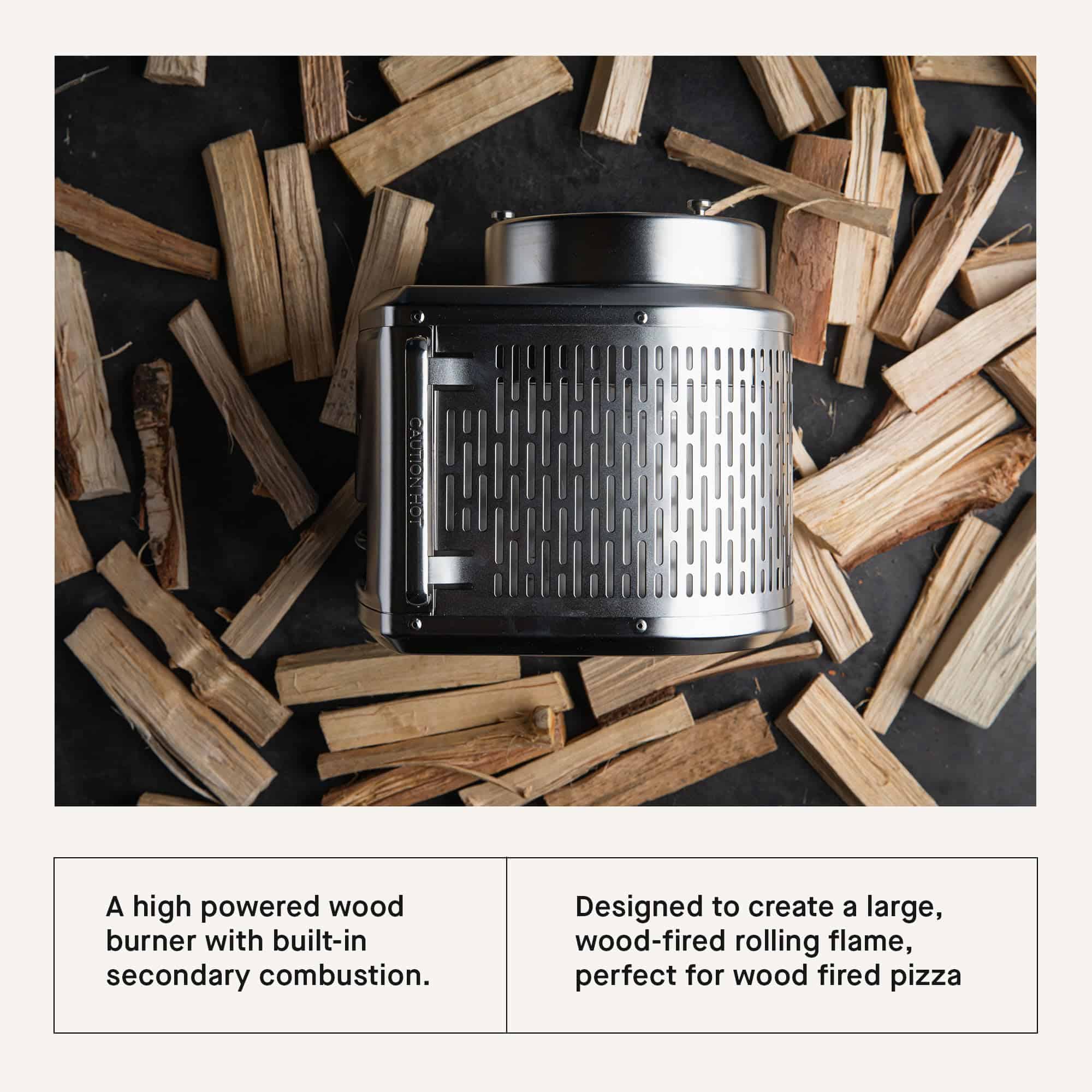 Gozney Roccbox Wood Burner 2.0 for Roccbox Portable Pizza - Imagen 5