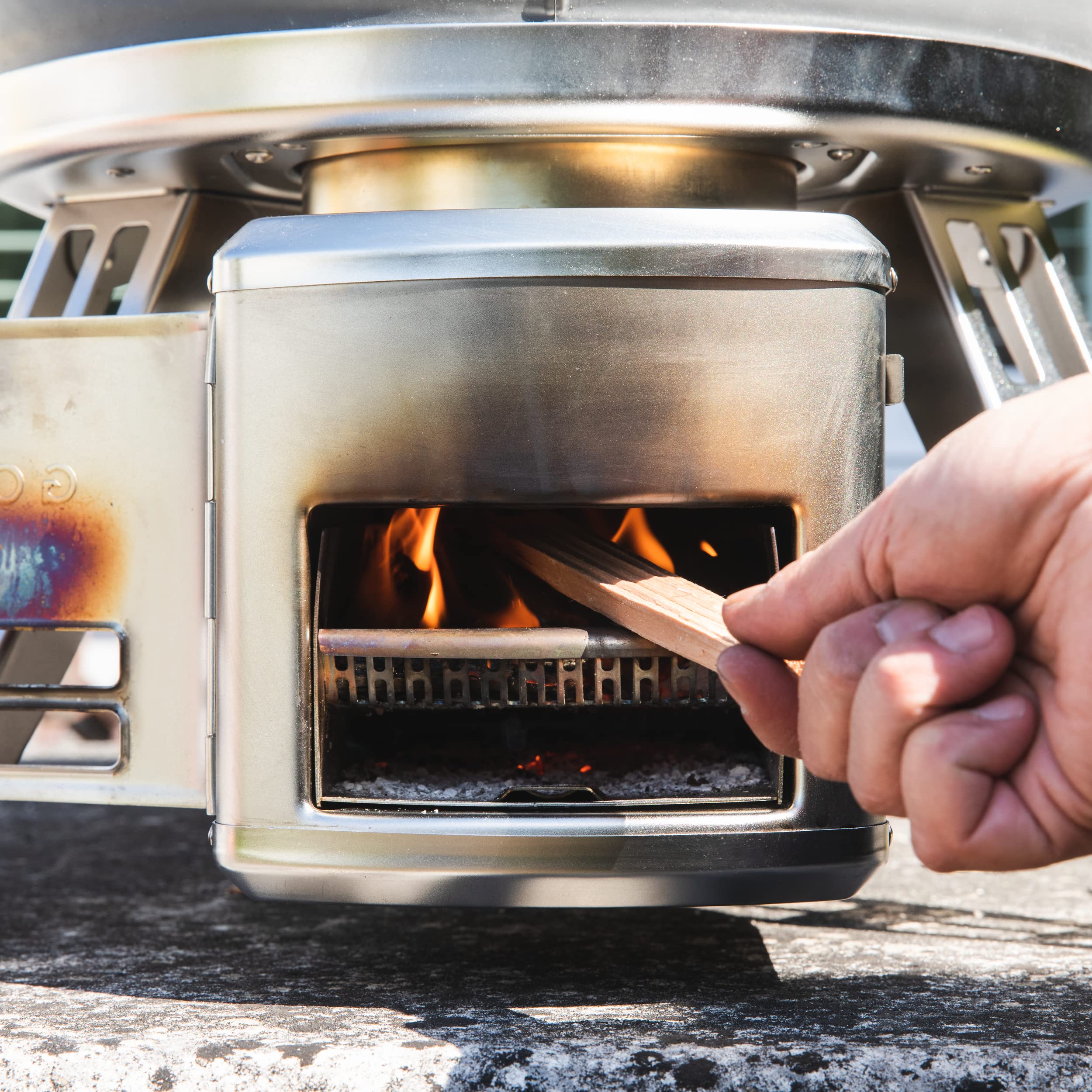 Gozney Roccbox Wood Burner 2.0 for Roccbox Portable Pizza - Imagen 8