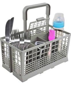 Canasta de cubiertos para lavavajillas se adapta a la