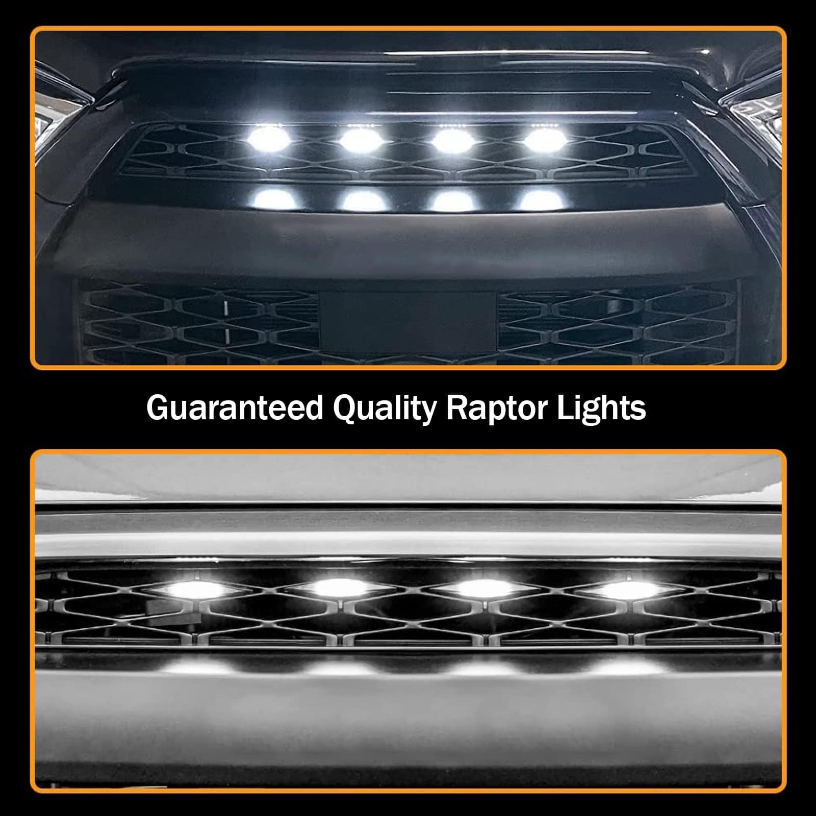 4pcs Luces LED para parrilla 2014-2021 Toyota 4Runner TRD - Imagen 7