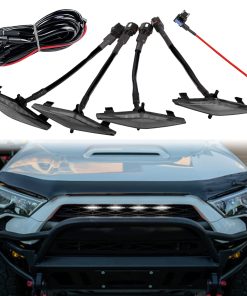 4pcs Luces LED para parrilla 2014-2021 Toyota 4Runner TRD