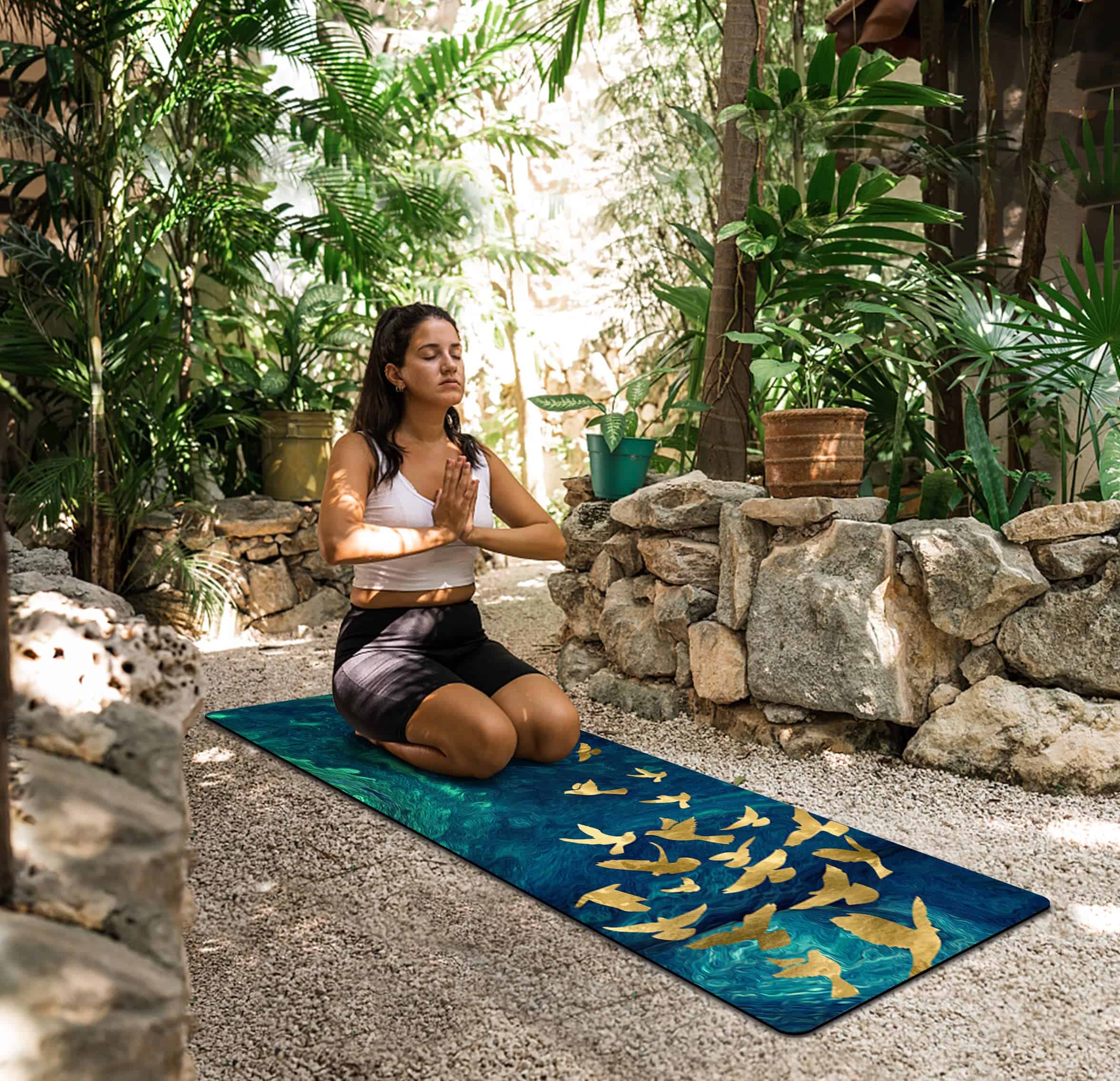 Tapete de Yoga con Estampado por nuveti - 1/16 de Pulgada - Imagen 7