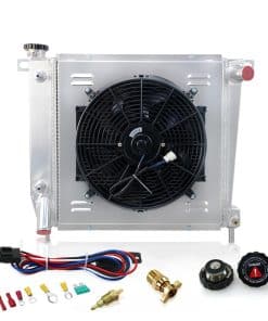 Radiador de Aluminio KUUHLERSAT Compatible Con Ford