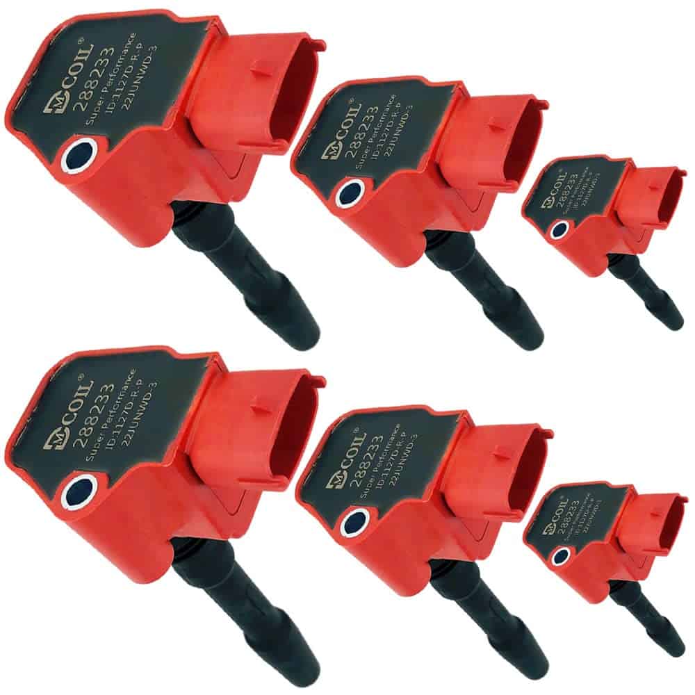Conjunto de 6 Bobinas de Encendido de Alto Rendimiento
