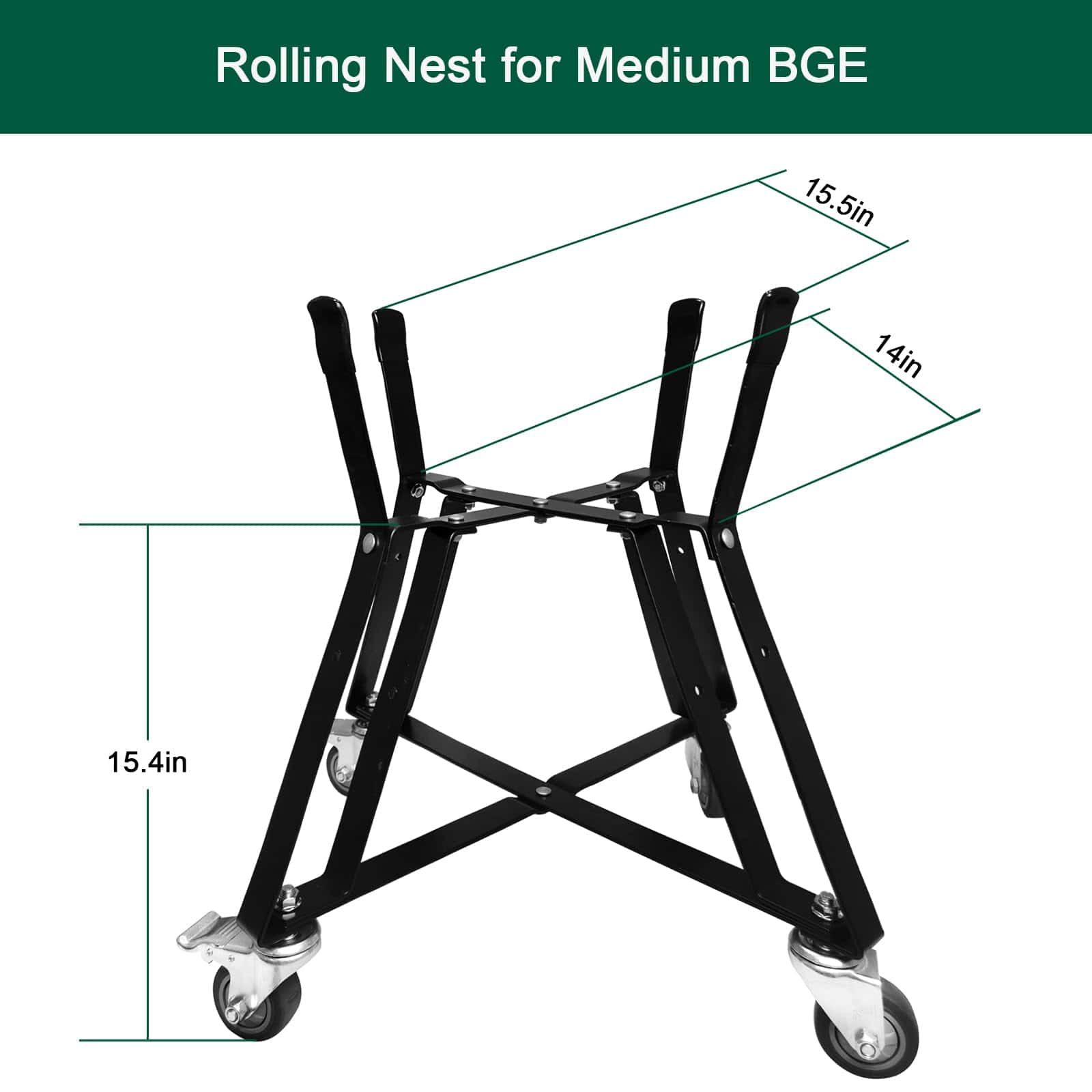 Soporte para Parrilla Quantfire Medium BGE Nest, Soporte - Imagen 3
