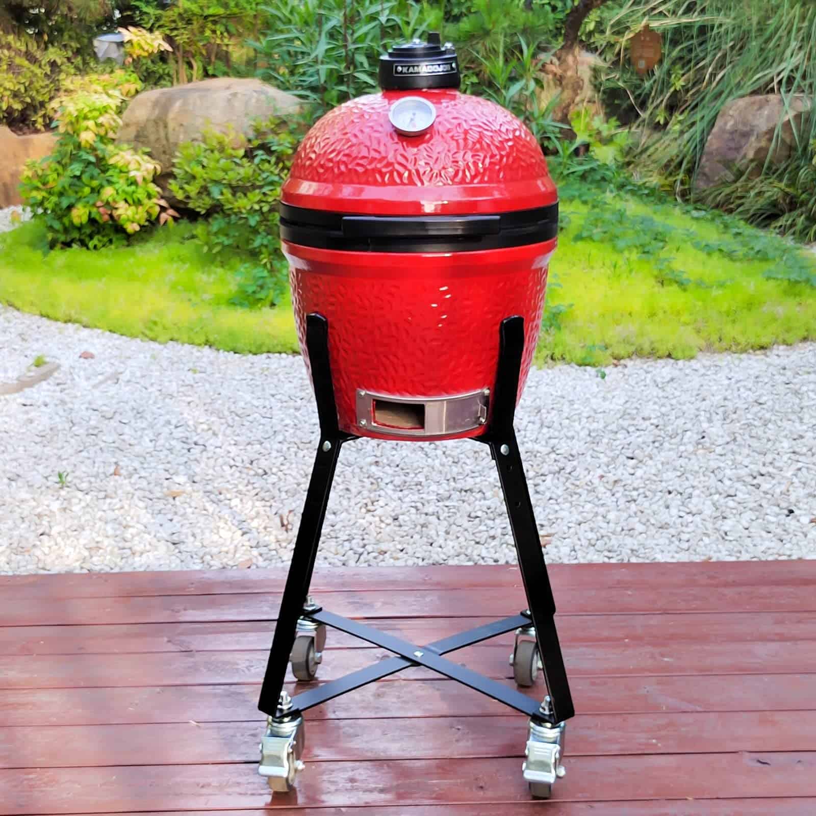 Carrito Rodante Quantfire para Parrilla Kamado Joe Junior - Imagen 4