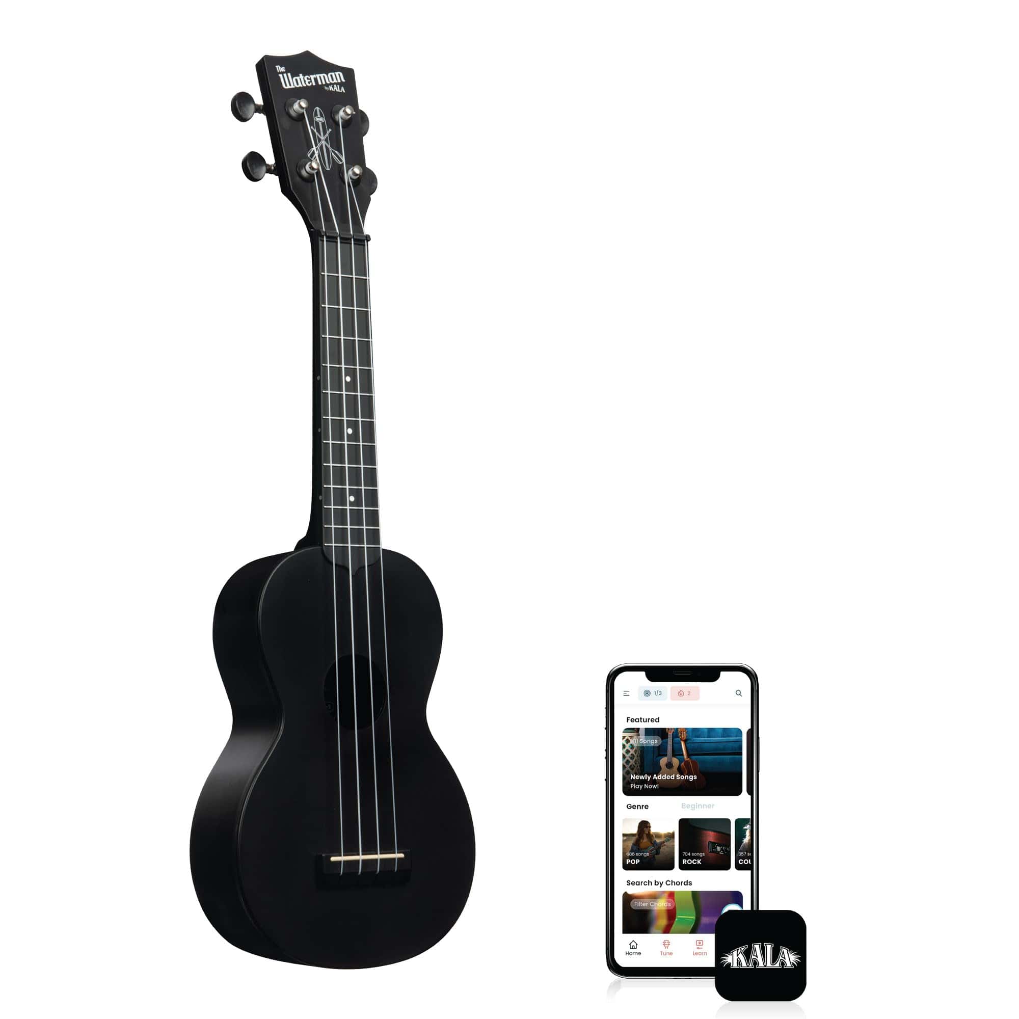 Ukulele de la colección The Waterman Beach de Kala Brand