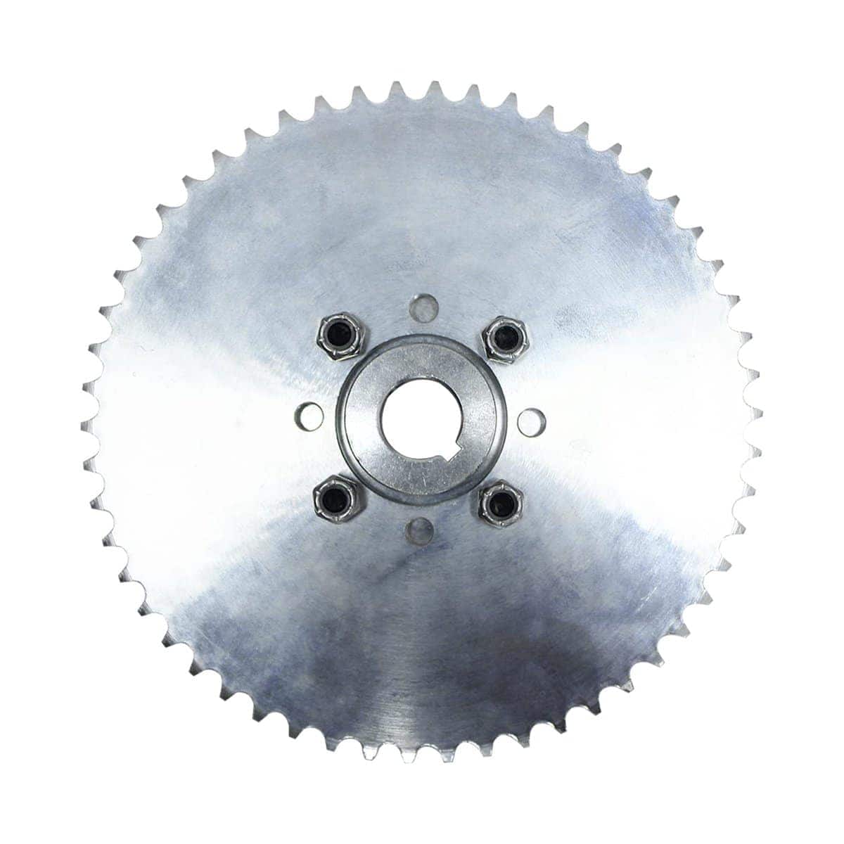 Corona y Buje de 54 Dientes para Cadena 40/41/420 en Ejes - Imagen 4