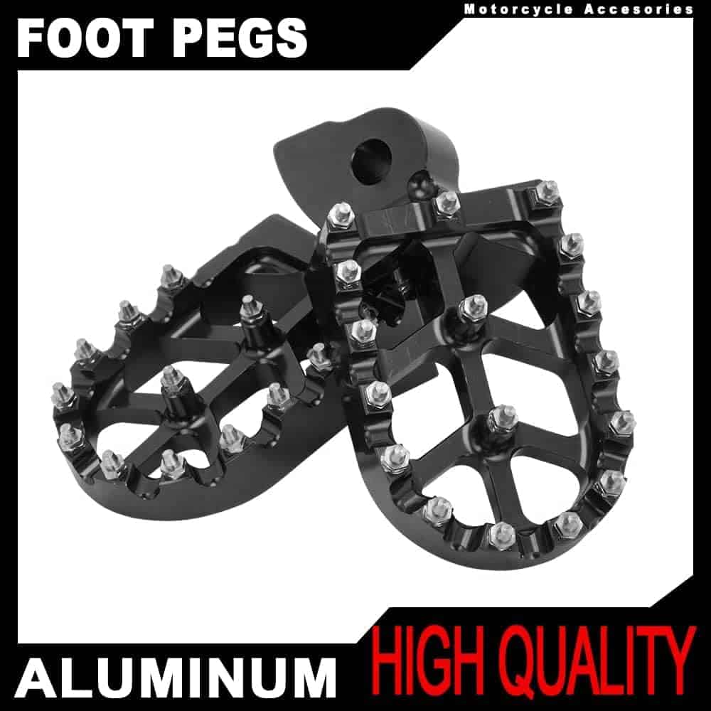 AnXin Estriberas para Motocicleta Pedales Reposapiés Reposo - Imagen 5