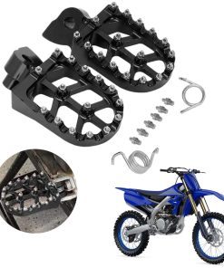 AnXin Estriberas para Motocicleta Pedales Reposapiés Reposo