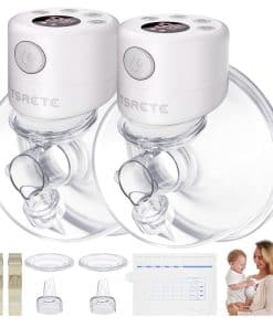 Extractor de leche TSRETE, Doble -Blanco