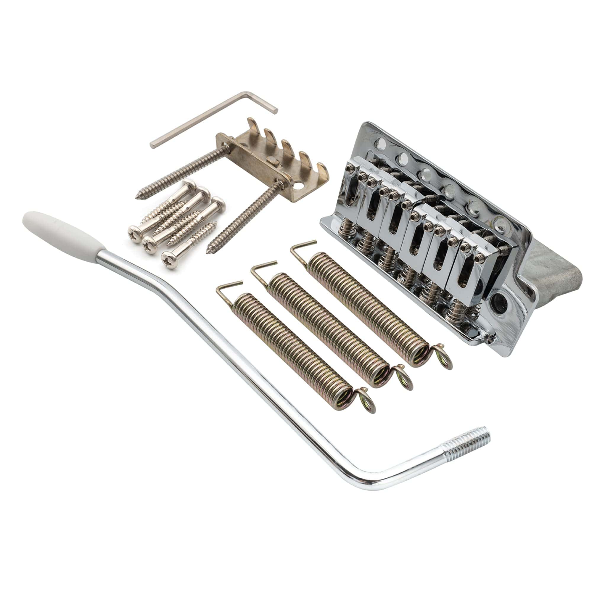 Puente de trémolo moderno de 52.5mm con 6 tornillos Pro de