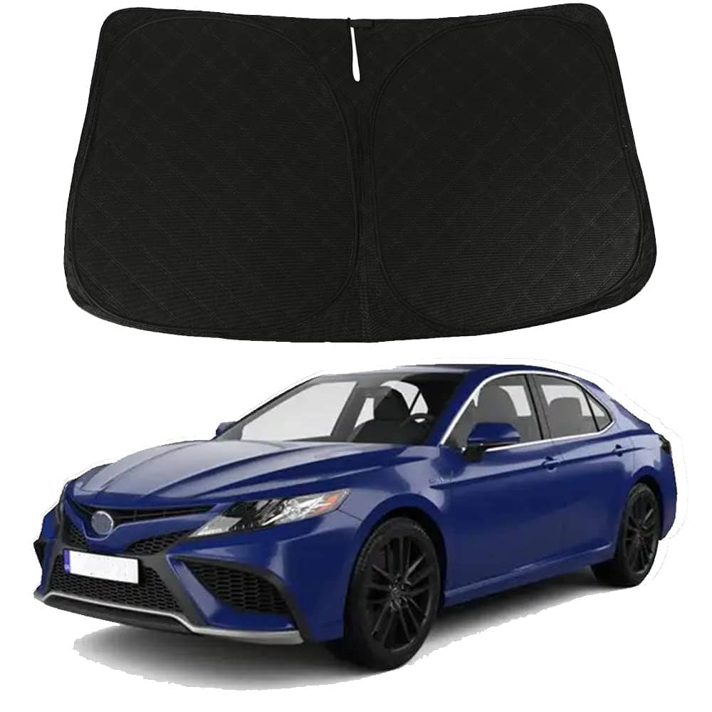 Parasol para parabrisas D-Lumina - -Negro y Plateado - Mater