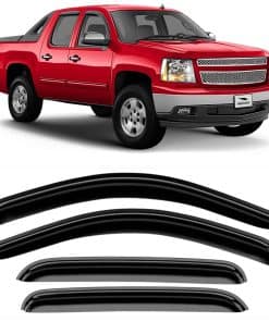 Voron Glass Deflectores de Lluvia Duraderos Extra para