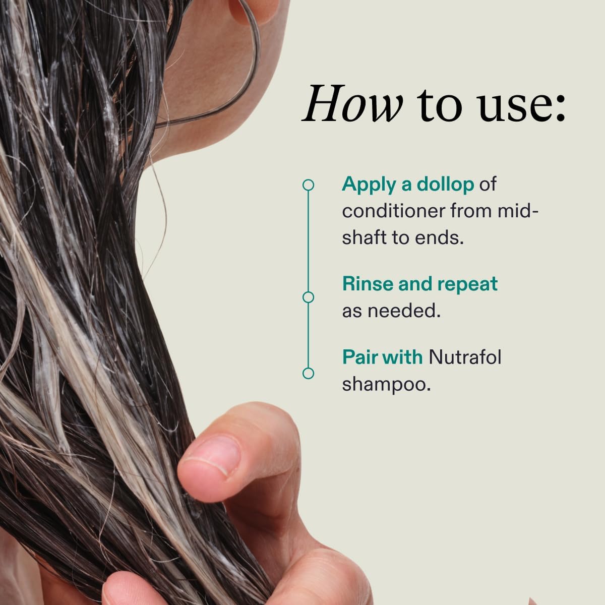 Acondicionador Nutrafol, Formulado por Médicos para Cabello - Imagen 9