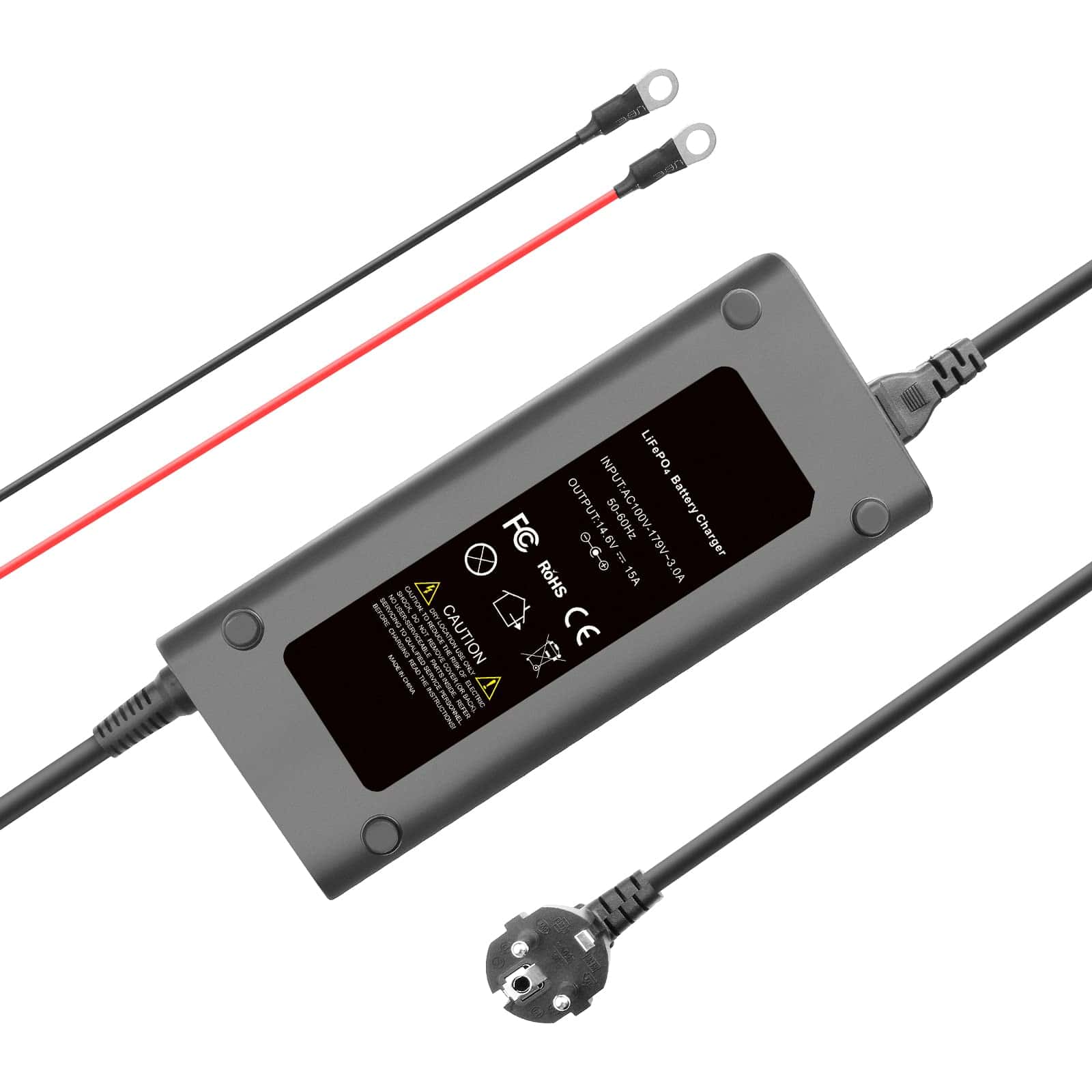 Cargador de batería inteligente AC/DC de 14.6V 15A,