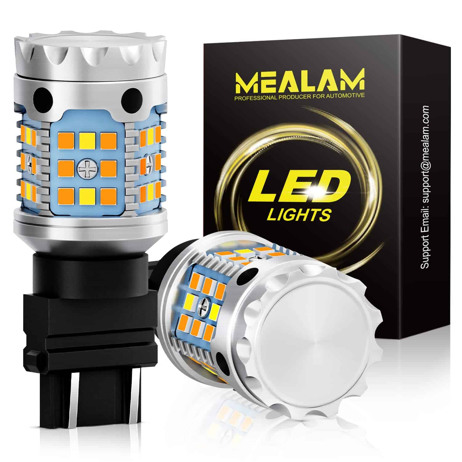 Bombillas LED intermitentes MEALAM 3157 3057 3155 4157,