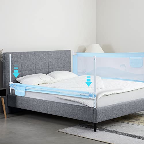 Barandilla de cama welspo para cuna convertible, camas - Imagen 3