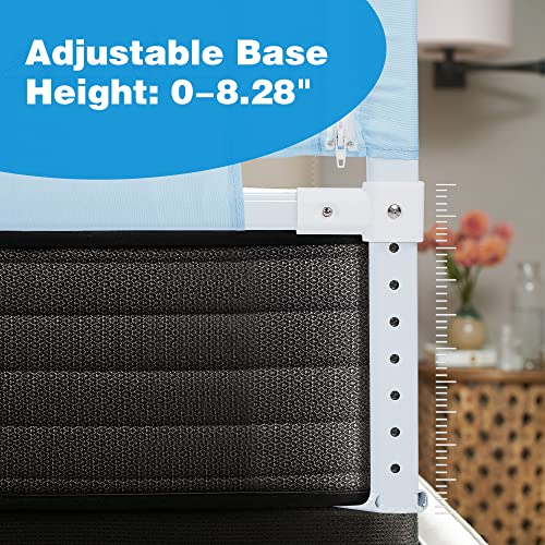 Barandilla de cama welspo para cuna convertible, camas - Imagen 5