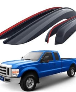 Deflectores de ventana irrompibles Goodyear -Humo Premium