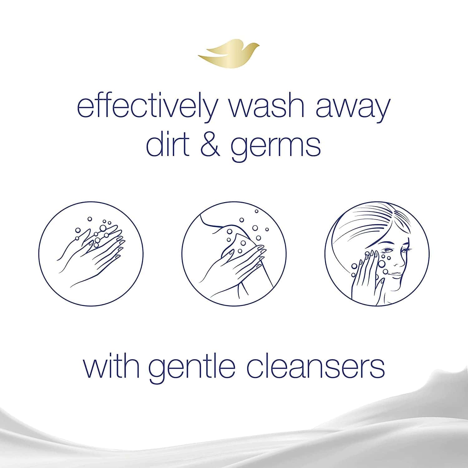 Jabón de Belleza Dove para Piel Sensible Limpiador - Imagen 6