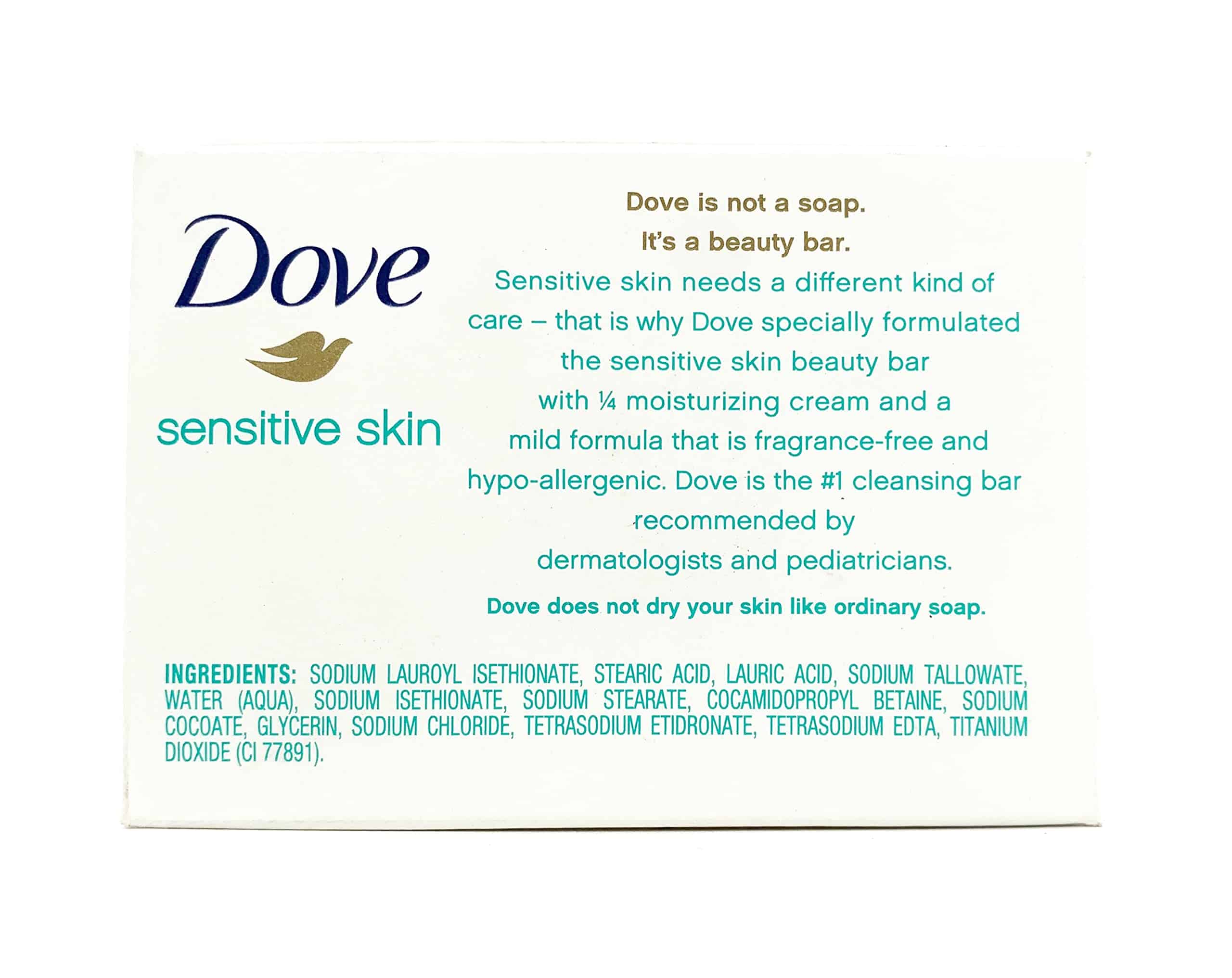 Jabón de Belleza Dove para Piel Sensible Limpiador - Imagen 3