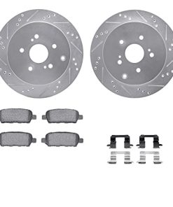 Juego de Frenos Traseros y Discos de Fricción Dinámica|