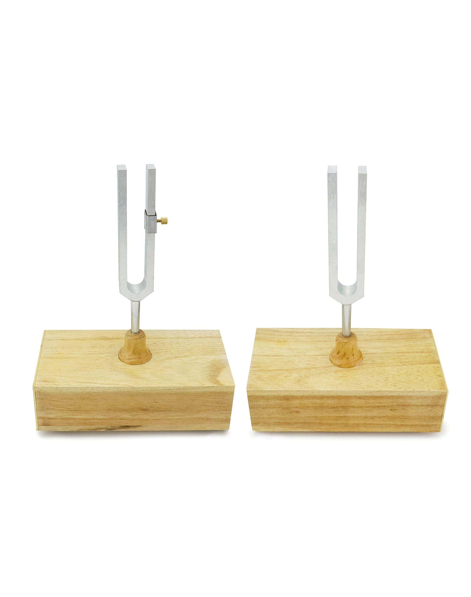 Juego de 2 Diapasones de Acero 440HZ con Martillo de - Imagen 8