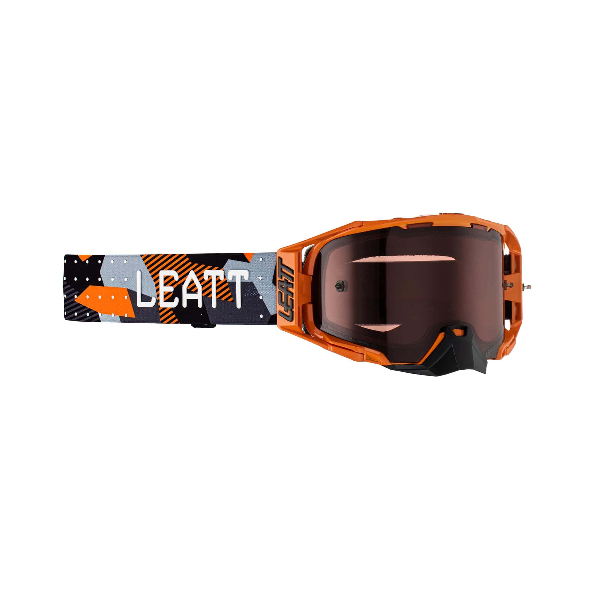 Goggle Leatt Velocity 6.5 Adulto (Naranja con Lente Rosa)