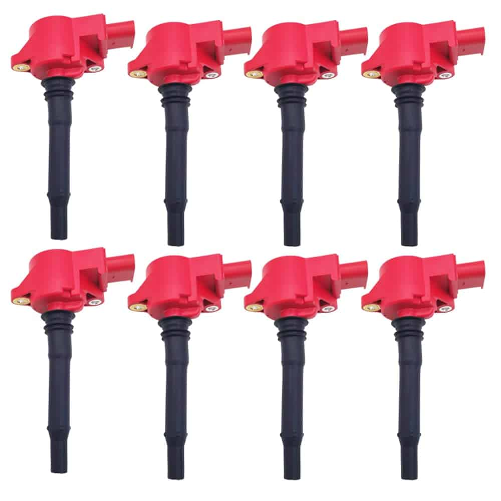 8PCS ARKAUTO HIGH ENERGY RED TOP IGNITION COIL A1569064400