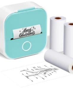 Impresora de Pegatinas Ponek - T02 Mini Impresora Térmica