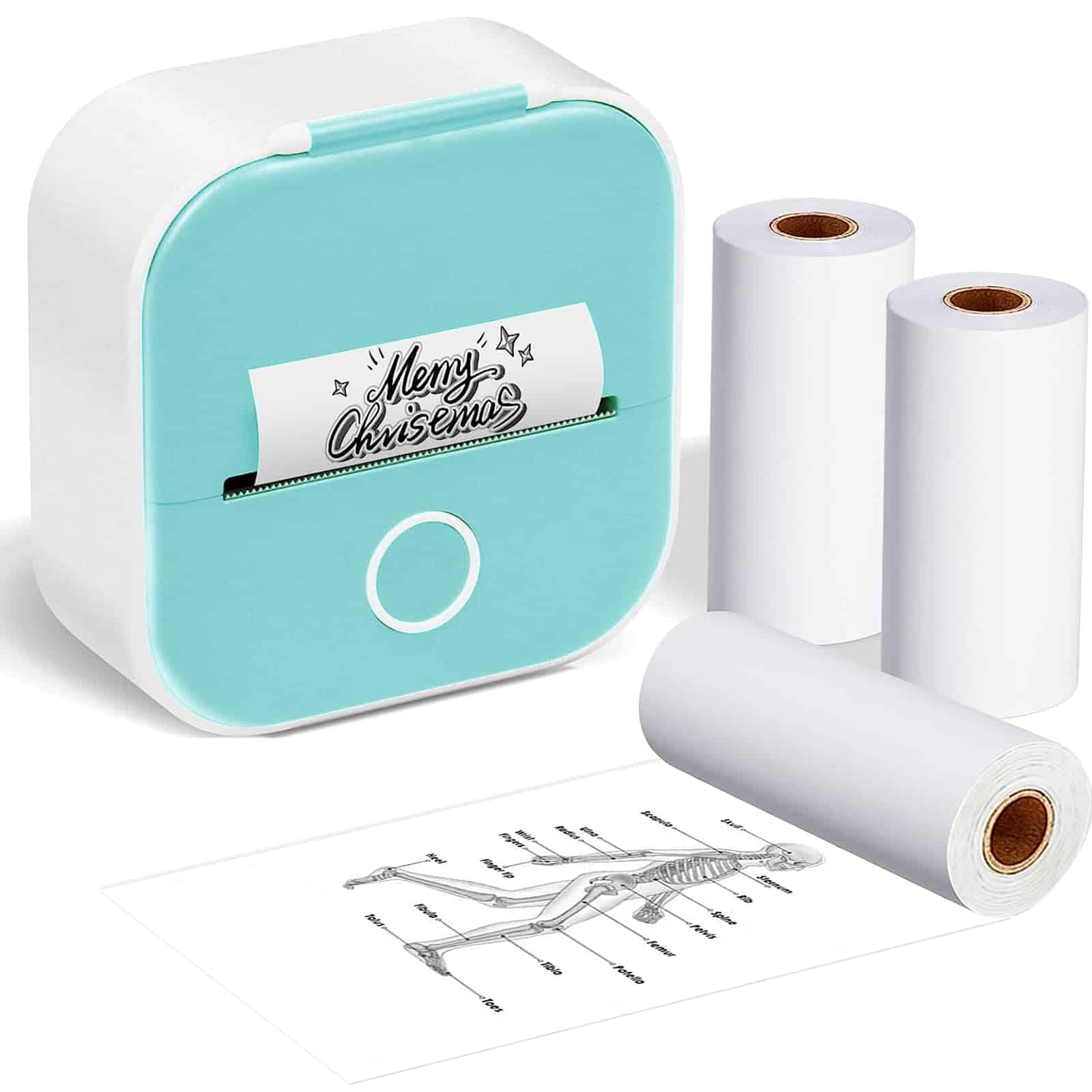 Impresora de Pegatinas Ponek - T02 Mini Impresora Térmica