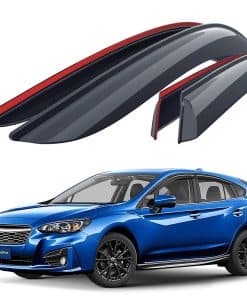 Deflectores de ventana irrompibles Goodyear -Humo Premium