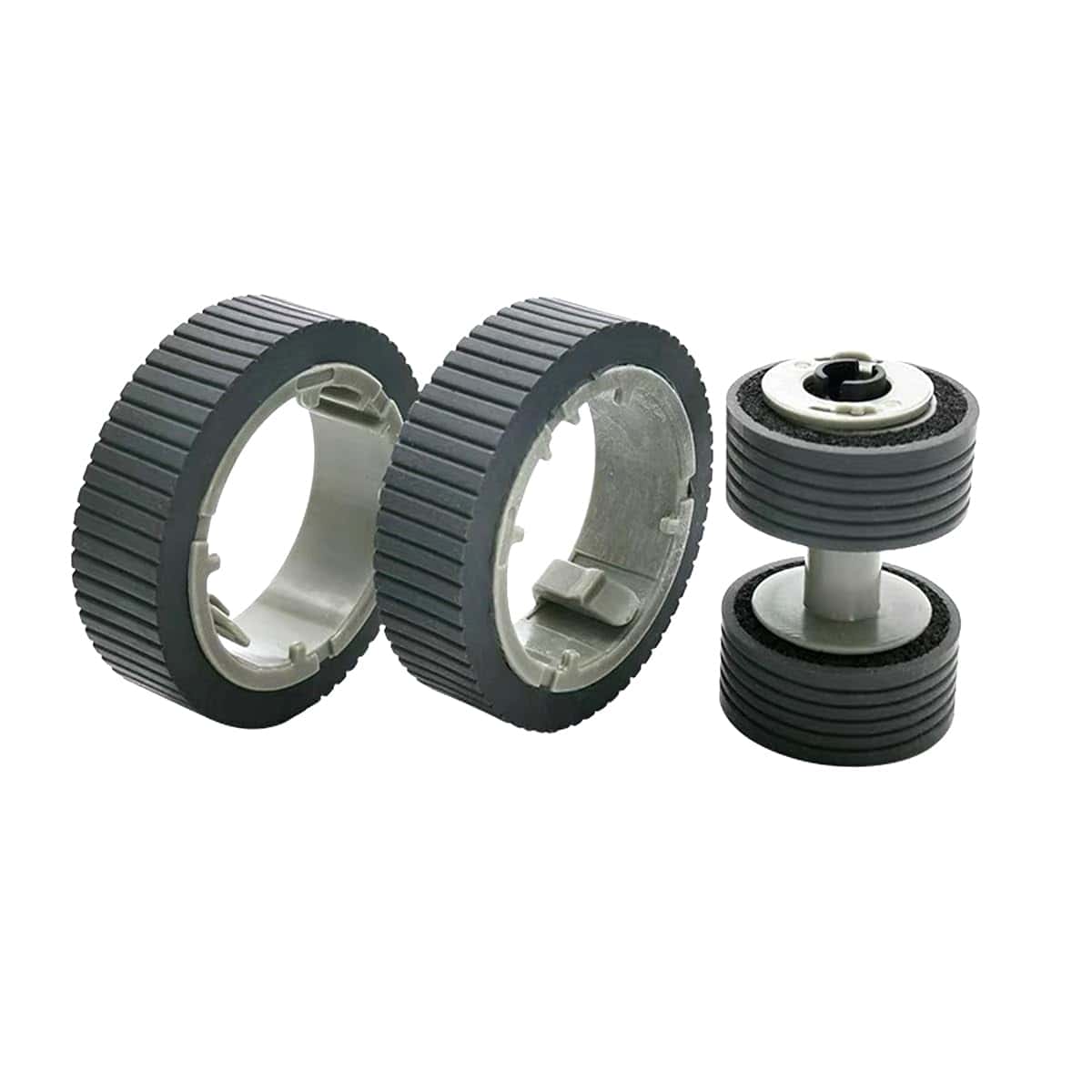 Goldship Scanner Paper Pick Roller + Brake Roller para