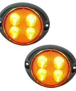 Luces estroboscópicas intermitentes de LED ámbar DUNTUO