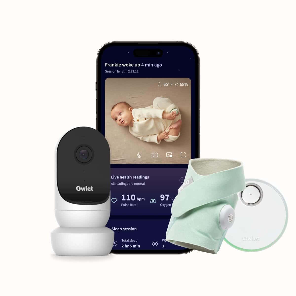 Monitor de Bebé Inteligente Owlet Dream Duo: Dream Sock�